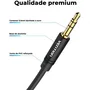 Vention Cable Estéreo Jack 3.5 mm Macho a Jack 3.5 mm Macho 1m Negro BAKBF